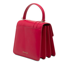 ブルガリ セルペンティ フォーエバー ハンドバッグ ショルダーバッグ 2WAY ピンク レザー レディース BVLGARI 【中古】