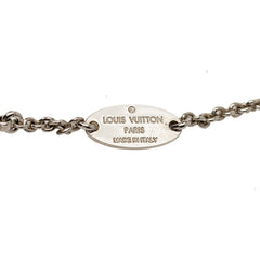 ルイ ヴィトン エセンシャルV ペンダントネックレス M63197 シルバー メタル レディース LOUIS VUITTON 【中古】