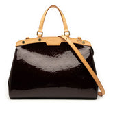 ルイ ヴィトン モノグラム ヴェルニ ブレアMM ハンドバッグ ショルダーバッグ 2WAY M91619 アマラント パープル パテントレザー レディース LOUIS VUITTON 【中古】