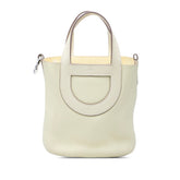 エルメス インザループ18 ハンドバッグ ジョーヌミルトン ライトイエロー系 シルバー金具 トリヨンクレマンス スイフト レディース HERMES 【中古】