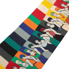 エルメス ツイリー LES BAIGNEUSES 水遊びをする人 スカーフ マルチカラー シルク レディース HERMES 【中古】