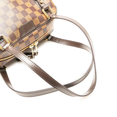 ルイ ヴィトン ダミエ リヴィントンPM ショルダーバッグ N41157 ブラウン PVC レザー レディース LOUIS VUITTON 【中古】