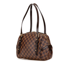 ルイ ヴィトン ダミエ リヴィントンPM ショルダーバッグ N41157 ブラウン PVC レザー レディース LOUIS VUITTON 【中古】
