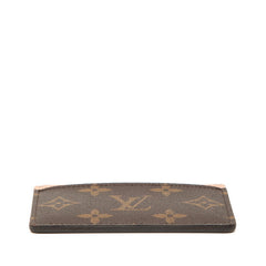 ルイ ヴィトン モノグラム ポルト カルト サーンプル カードケース M61441 ブラウン ピンク PVC レザー レディース LOUIS VUITTON 【中古】