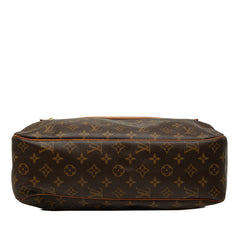 ルイ ヴィトン モノグラム シテGM トートバッグ ショルダーバッグ M51181 ブラウン PVC レザー レディース LOUIS VUITTON 中古