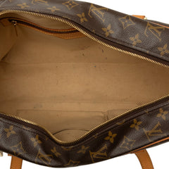 ルイ ヴィトン モノグラム シテGM トートバッグ ショルダーバッグ M51181 ブラウン PVC レザー レディース LOUIS VUITTON 中古