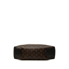 ルイ ヴィトン モノグラム マカサー トーレス 斜め掛け ショルダーバッグ M40387 ブラウン PVC レザー レディース LOUIS VUITTON 中古