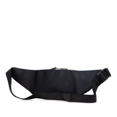 バレンシアガ ロゴ ボディバッグ ウエストバッグ 433625 ベージュ ブラック キャンバス レザー レディース BALENCIAGA 【中古】