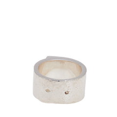 エルメス キャンディリング リング 指輪 #48 シルバー ターコイズブルー SV925 シルバー レディース HERMES 【中古】