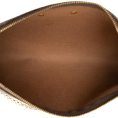 ルイ ヴィトン モノグラム エヴァ ハンドバッグ ショルダーバッグ 2WAY M95567 ブラウン PVC レザー レディース LOUIS VUITTON 【中古】