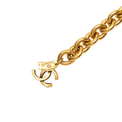 シャネル ココマーク チェーン ベルト ゴールド メッキ レディース CHANEL 【中古】