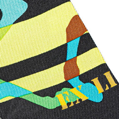 エルメス ツイリー EX-Libris en Camouflage エクスリブリス カモフラージュ スカーフ マルチカラー シルク レディース HERMES 【中古】