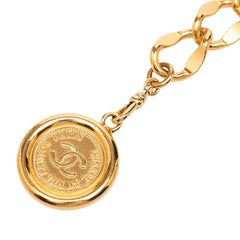 シャネル ココマーク 31 RUE CAMBON ル カンボン チェーン ベルト ゴールド メッキ レディース CHANEL 【中古】