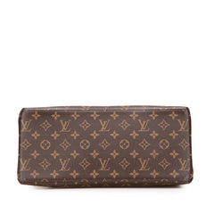 ルイ ヴィトン モノグラム グラン パレMM ハンドバッグ ショルダーバッグ 2WAY M45898 ブラウン PVC レザー レディース LOUIS VUITTON 【中古】