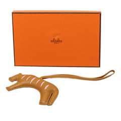 エルメス ルールー Rooroo タイガー バッグチャーム チャーム クラフト ローズコンフェッティ アニョーミロ レディース HERMES 【中古】