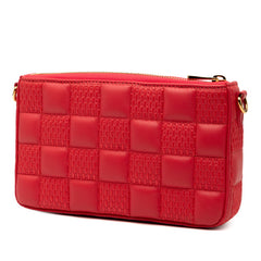 ルイ ヴィトン ダミエ ジャイアント ポシェット トロカ チェーン ショルダーバッグ M59049 ローズ ピンク レザー レディース LOUIS VUITTON 【中古】