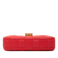 ルイ ヴィトン ダミエ ジャイアント ポシェット トロカ チェーン ショルダーバッグ M59049 ローズ ピンク レザー レディース LOUIS VUITTON 【中古】