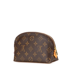 ルイ ヴィトン モノグラム ポシェット コスメティック ポーチ M47515 ブラウン PVC レザー レディース LOUIS VUITTON 【中古】