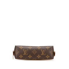 ルイ ヴィトン モノグラム ポシェット コスメティック ポーチ M47515 ブラウン PVC レザー レディース LOUIS VUITTON 【中古】