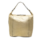 ボッテガヴェネタ ワンショルダーバッグ ゴールド レザー レディース BOTTEGAVENETA 【中古】