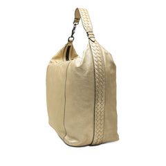 ボッテガヴェネタ ワンショルダーバッグ ゴールド レザー レディース BOTTEGAVENETA 【中古】