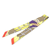 エルメス ツイリー QUADRIGE BAYADERE カドリージュ バヤデール スカーフ マルチカラー シルク レディース HERMES 【中古】