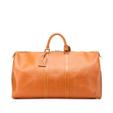 ルイ ヴィトン エピ キーポル55 ボストンバッグ トラベルバッグ M42953 ケニアブラウン レザー レディース LOUIS VUITTON 【中古】