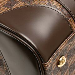 ルイ ヴィトン ダミエ バークレー ハンドバッグ N52000 ブラウン PVC レザー レディース LOUIS VUITTON 【中古】