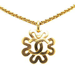 シャネル ヴィンテージ ココマーク ネックレス ゴールド メッキ レディース CHANEL 【中古】