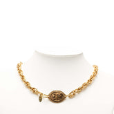 シャネル ココマーク チェーン ネックレス ゴールド メッキ レディース CHANEL 【中古】