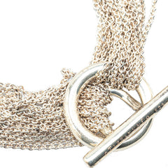 ティファニー トグル オープンハート ブレスレット SV925 シルバー レディース TIFFANY&Co. 【中古】