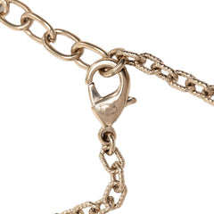 シャネル ココマーク ハート フラワー ペンダント ネックレス B21P ゴールド メッキ フェイクパール ストーン レディース CHANEL 【中古】