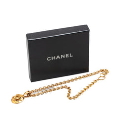 シャネル ヴィンテージ ココマーク チェーン ネックレス ゴールド メッキ レディース CHANEL 【中古】