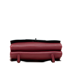 プラダ チェーン ショルダーバッグ B5105C レッド レザー レディース PRADA 【中古】