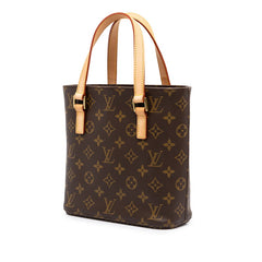 ルイ ヴィトン モノグラム ヴァヴァンPM ハンドバッグ M51172 ブラウン PVC レザー レディース LOUIS VUITTON 中古