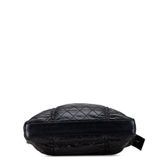 シャネル マトラッセ チェーン トートバッグ ショルダーバッグ ブラック ラムスキン レディース CHANEL 【中古】