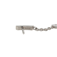 カルティエ モナムール スウィング スタッド ピアス K18WG ホワイトゴールド ダイヤモンド レディース CARTIER 中古