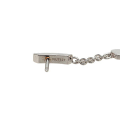 カルティエ モナムール スウィング スタッド ピアス K18WG ホワイトゴールド ダイヤモンド レディース CARTIER 中古