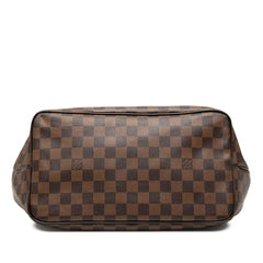 ルイ ヴィトン ダミエ ウェストミンスターGM トートバッグ ショルダーバッグ N41103 ブラウン PVC レザー レディース LOUIS VUITTON 【中古】