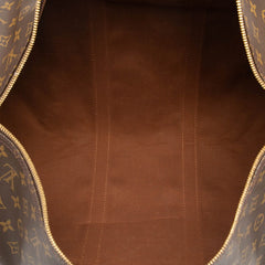 ルイ ヴィトン モノグラム キーポル バンドリエール50 ボストンバッグ ショルダーバッグ 2WAY M41416 ブラウン PVC レザー レディース LOUIS VUITTON 【中古】