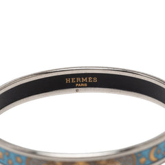 エルメス エマイユPM バングル シルバー マルチカラー メタル レディース HERMES 【中古】