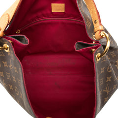 ルイ ヴィトン モノグラム グレースフルMM ワンショルダーバッグ M43703 ブラウン PVC レザー レディース LOUIS VUITTON 【中古】