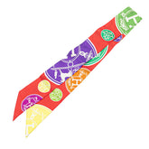 エルメス ツイリー EX Libris エクスリブリスの紙吹雪 スカーフ マルチカラー シルク レディース HERMES 【中古】