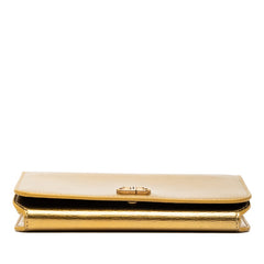 バレンシアガ BBロゴ チェーンショルダーバッグ クロスボディバッグ 601392 ゴールド レザー レディース BALENCIAGA 【中古】