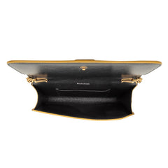 バレンシアガ BBロゴ チェーンショルダーバッグ クロスボディバッグ 601392 ゴールド レザー レディース BALENCIAGA 【中古】