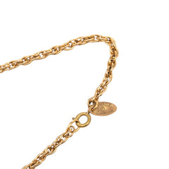 シャネル ココマーク チェーン ネックレス ゴールド メッキ レディース CHANEL 【中古】