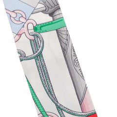 エルメス ツイリー Cliquetis クリケティス スカーフ マルチカラー シルク レディース HERMES 【中古】