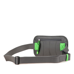 グッチ GGナイロン ベルトバッグ ボディバッグ ウエストバッグ 752102 グレー レッド ナイロン ラバー レディース GUCCI 【中古】