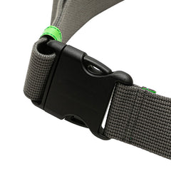 グッチ GGナイロン ベルトバッグ ボディバッグ ウエストバッグ 752102 グレー レッド ナイロン ラバー レディース GUCCI 【中古】