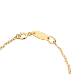 シャネル ココマーク ブレスレット ゴールド メッキ ラインストーン レディース CHANEL 中古